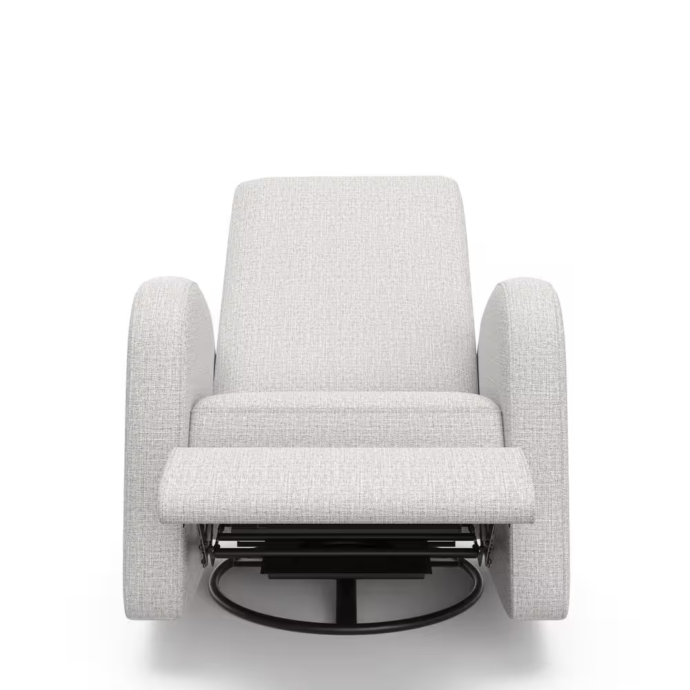 Santa Monica Steel Basketweave Power Recliner