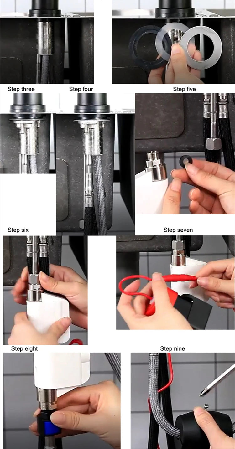 Pull Out Sensor Black Kitchen Faucet Sensitive Touch Control Faucet Mixer For Kitchen Touch Sensor Kitchen Mixer Tap