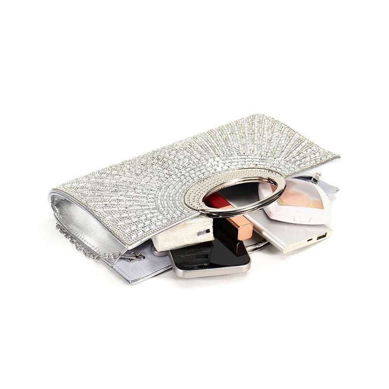 Elegant Sparkling Rhinestone Sequin Women&