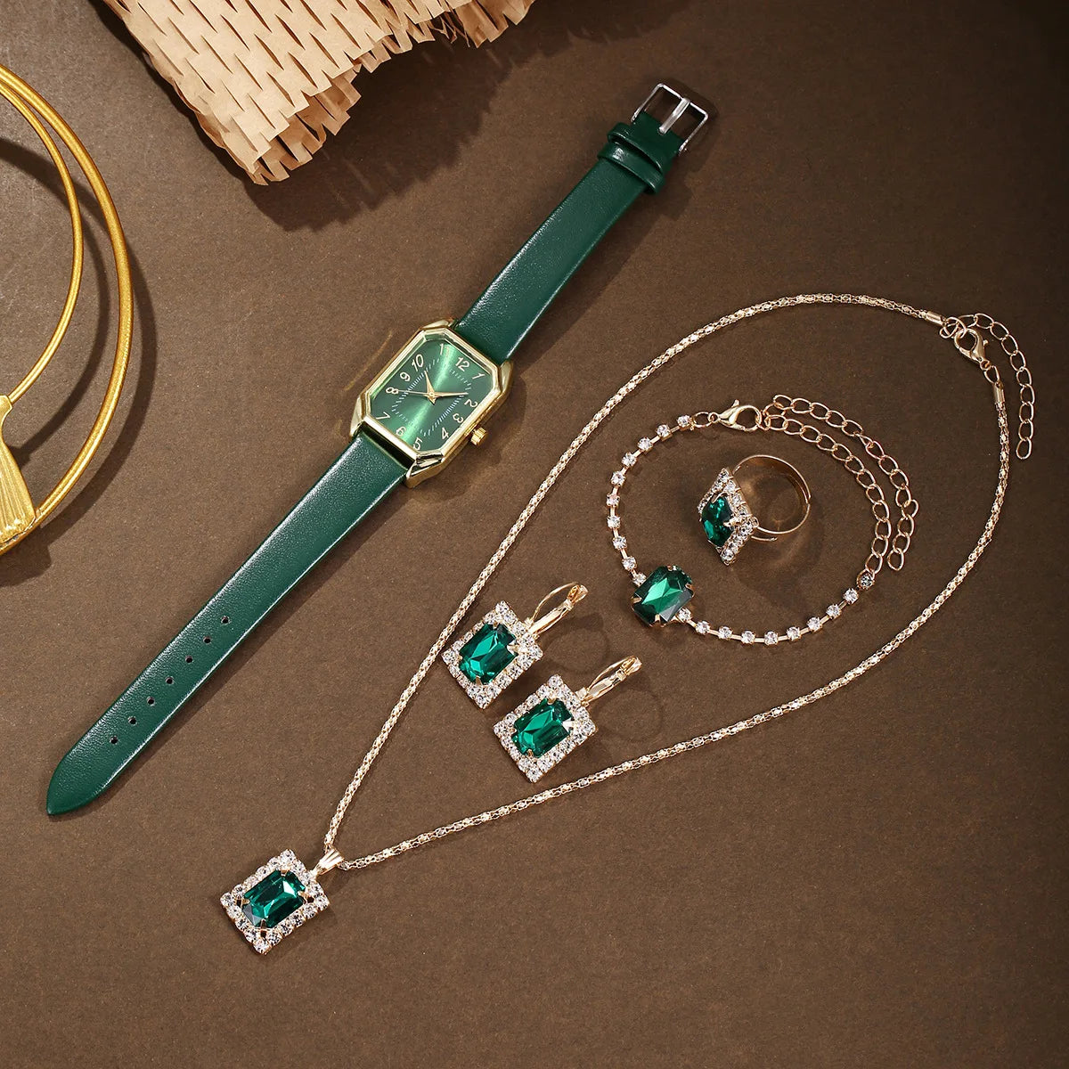 6/5/1PCS Luxury Fashion Square Women&