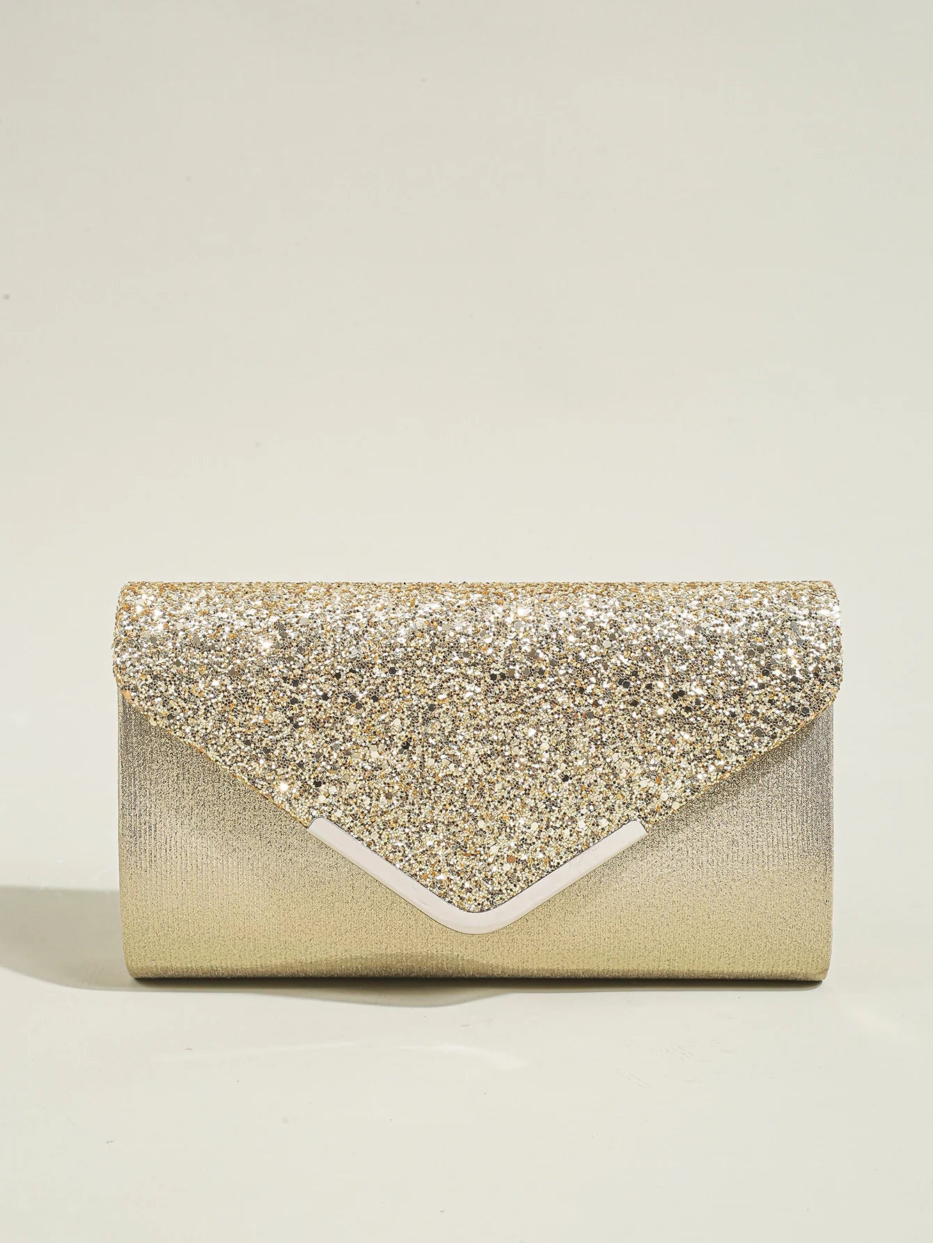 Women Evening Envelope Handbag Prom Sequin Clutch Purse chain Shoulder Cross Body Bag For Party