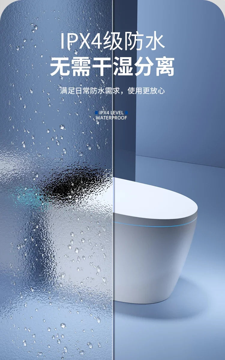 zqSmart toilet toilet, fully automatic voice integrated, no water pressure limit instant hot toilet