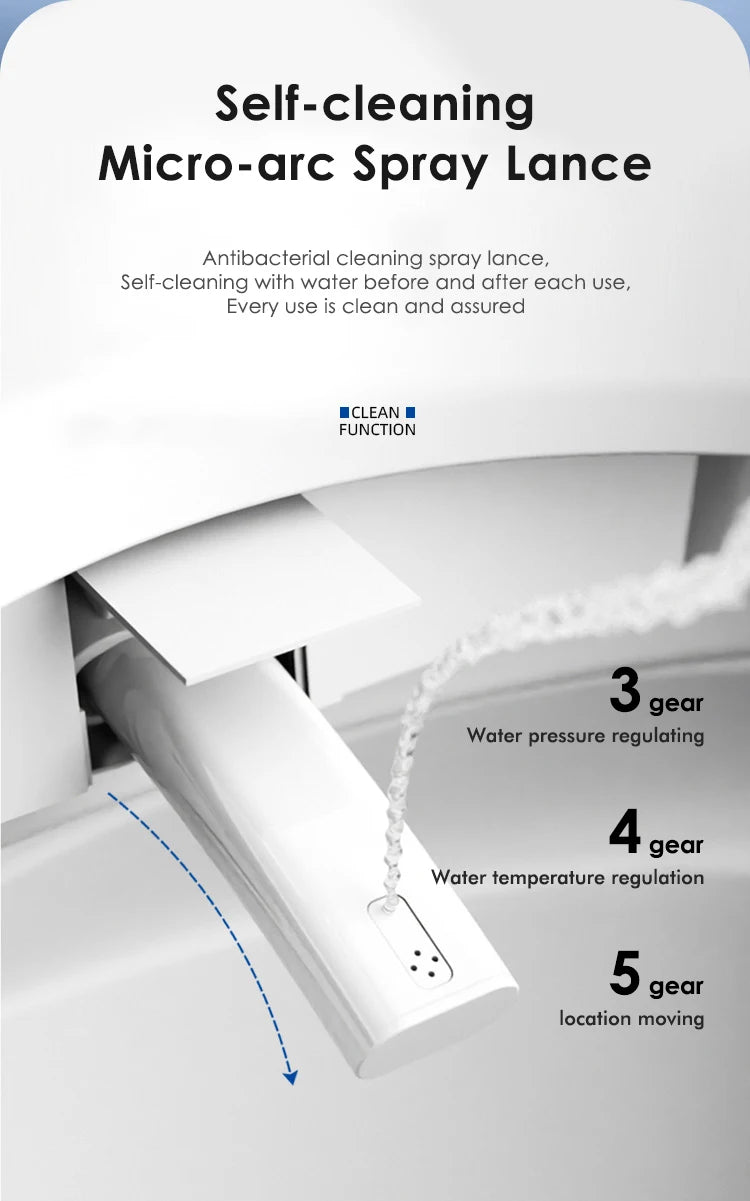 Intelligent Toilet, Wireless Remote Control, Floor Vent Intelligent Toilet, Intelligent Toilet with Cistern, Domestic Commercial