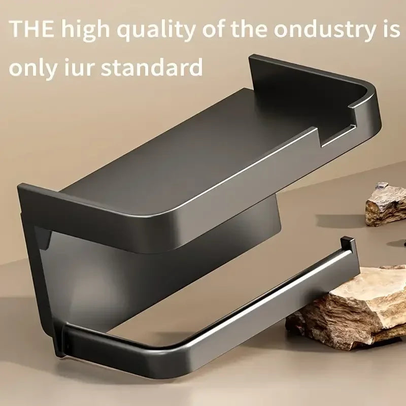 Toilet Paper Holder Plastic Storage Rack Kitchen Towel Placement Of Seasoning Bottles Bathroom Wall Roll Of Paper Phone Storage