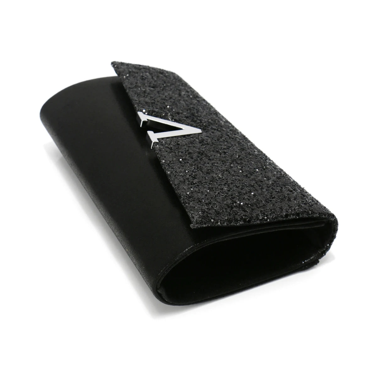 V Design Metal Chain Glamorous Design Evening Bags Envelope Shaped Sequins Handbags For Prom Dinner Wedding Banquet Purse