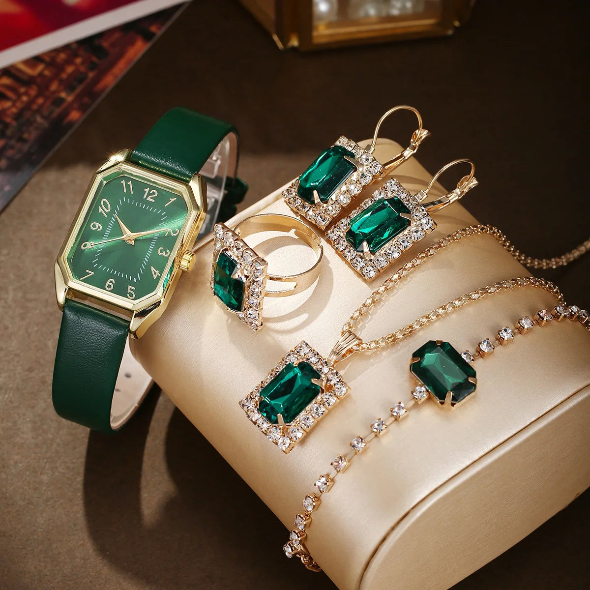 6/5/1PCS Luxury Fashion Square Women&