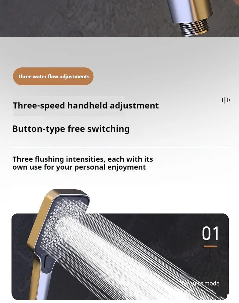 Modern Bathroom Shower Head Set for Home Use - Constant Temperature Bathroom Shower System