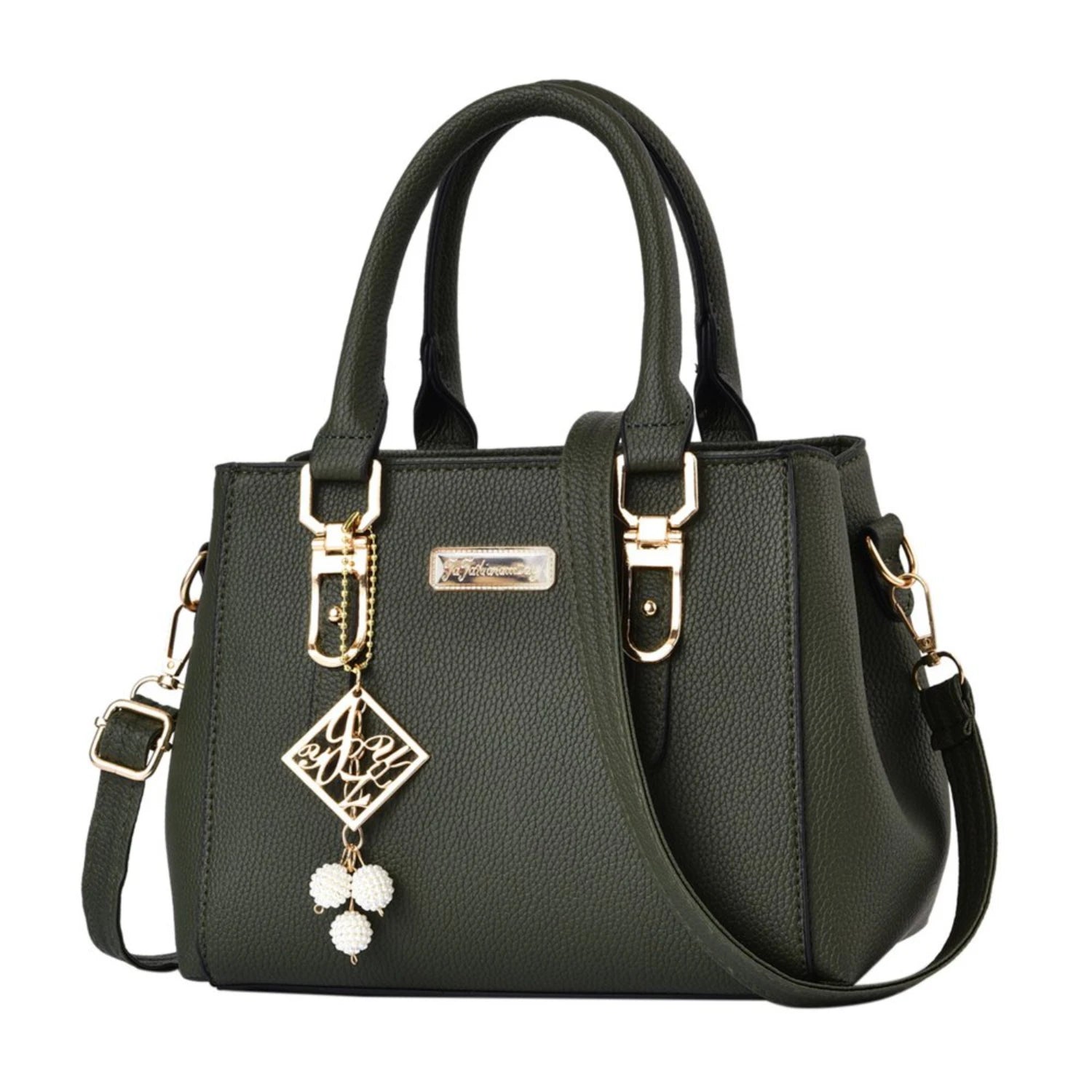 Large Capacity Leather Messenger Handbag Fashion Women&
