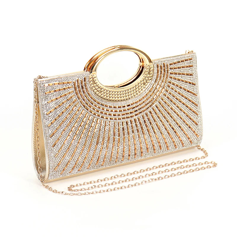 Elegant Sparkling Rhinestone Sequin Women&