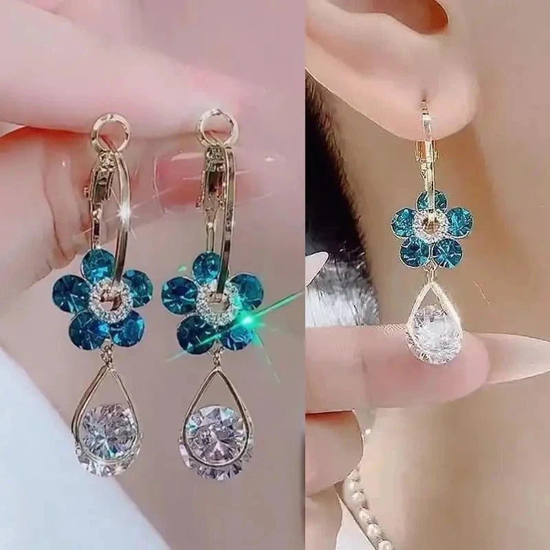 925 Silver Needle Korean Fashion Pearl Tassel Earrings For Women Jewelry 2025 Trending New Luxury Women&