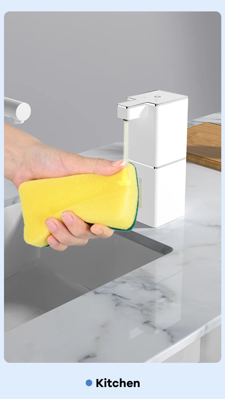 Wall Mounted Intelligent Induction Touchless Automatic Sensor Soap Dispenser Hand Cleaning Washing Machine for Kitchen Bathroom