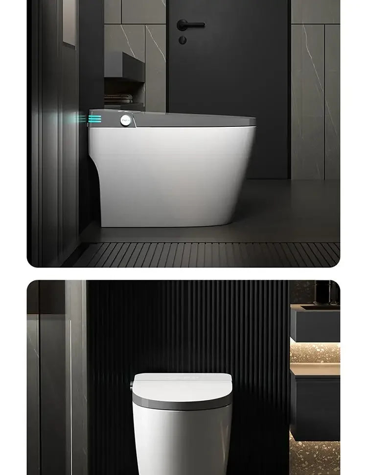 zqSmart toilet toilet, fully automatic voice integrated, no water pressure limit instant hot toilet