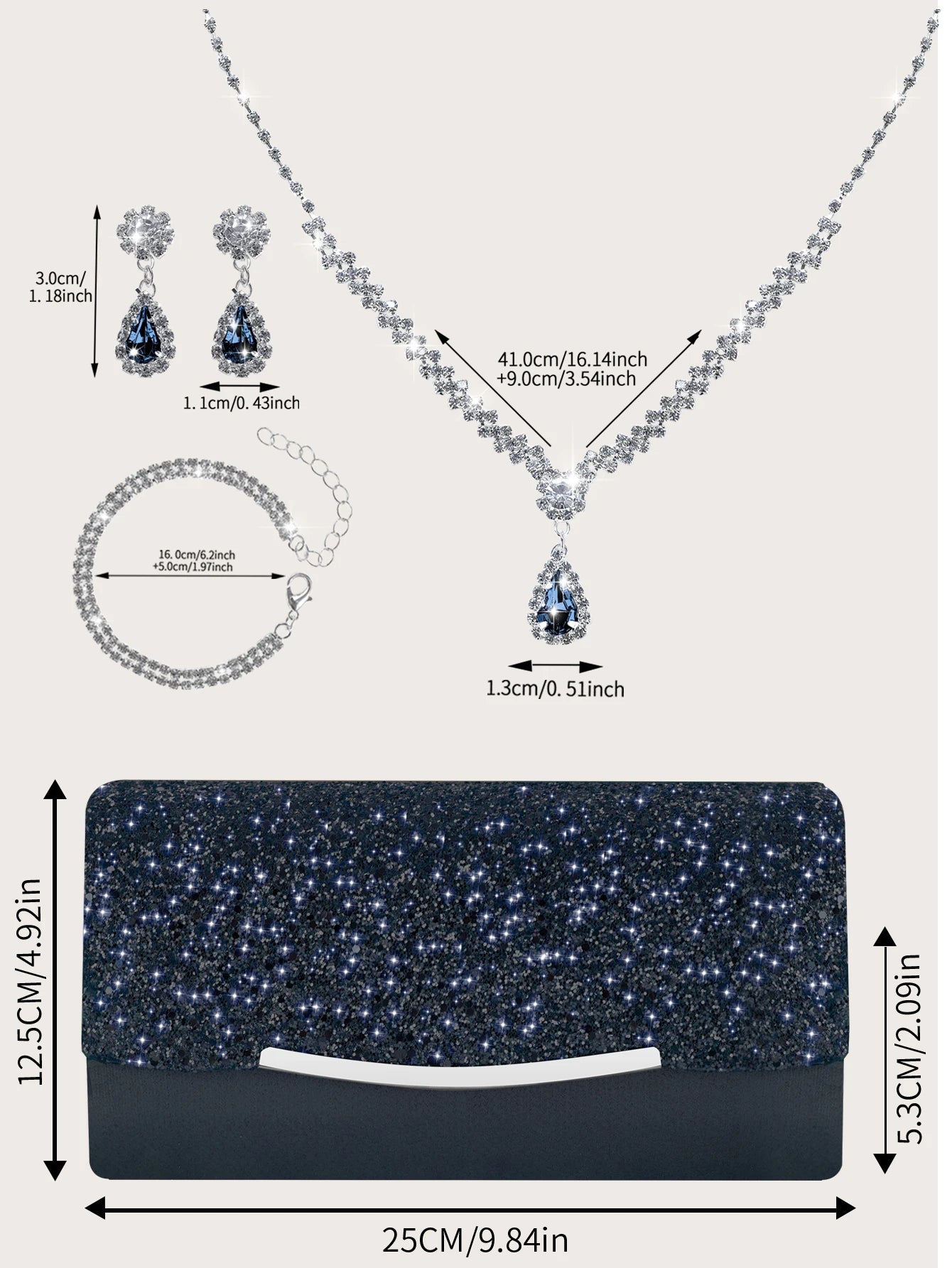 Romantic and stylish sequined women&