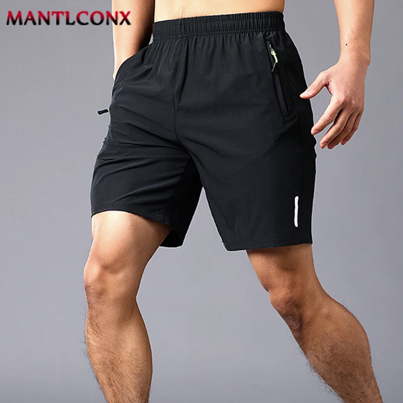 New Fashion Sports Shorts Men Breathable Quick Dry Men&