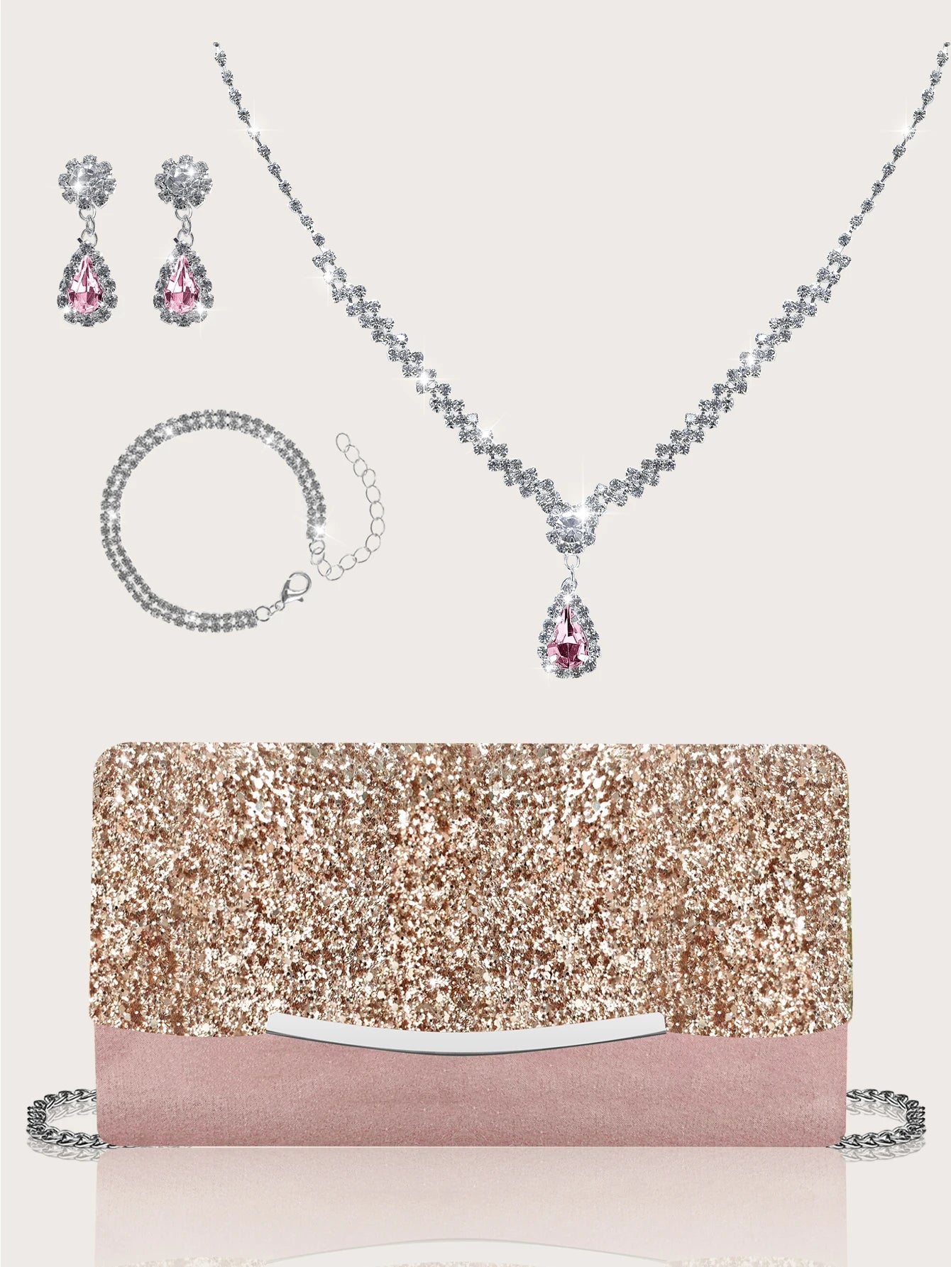 Romantic and stylish sequined women&