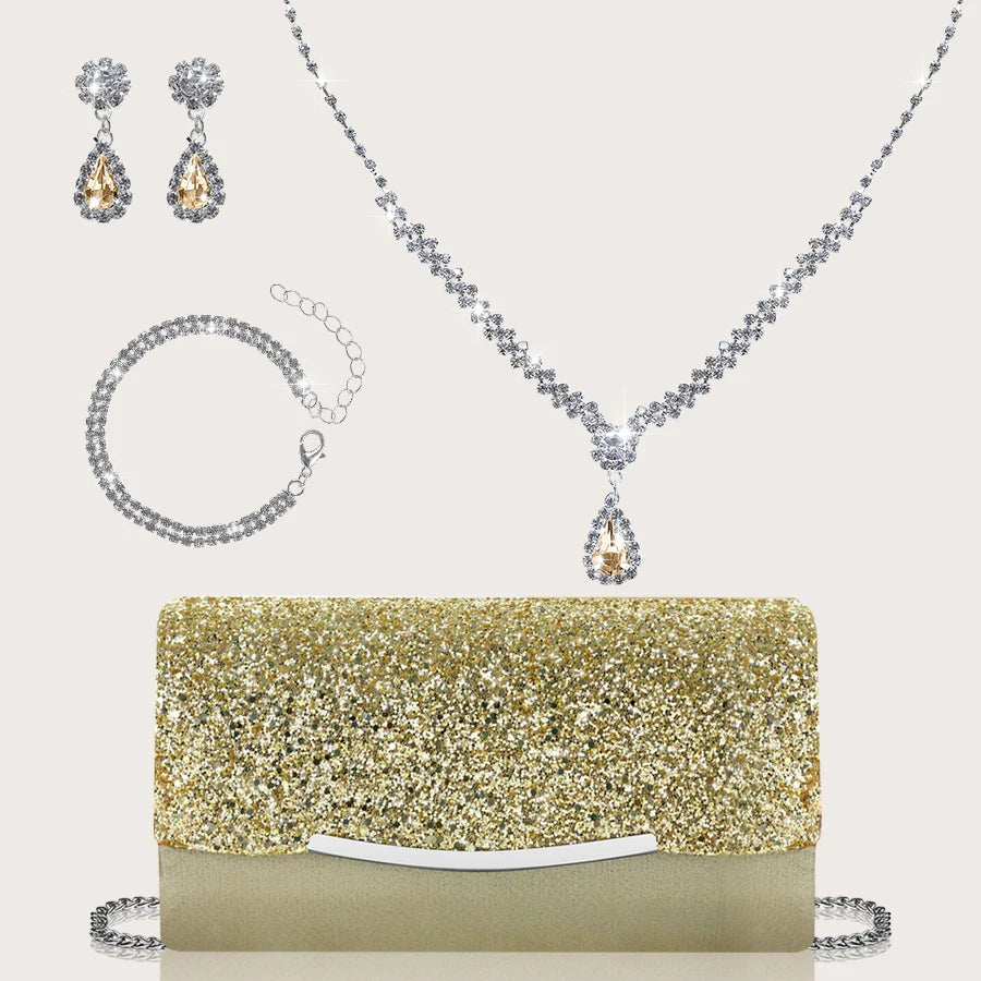 Romantic and stylish sequined women&