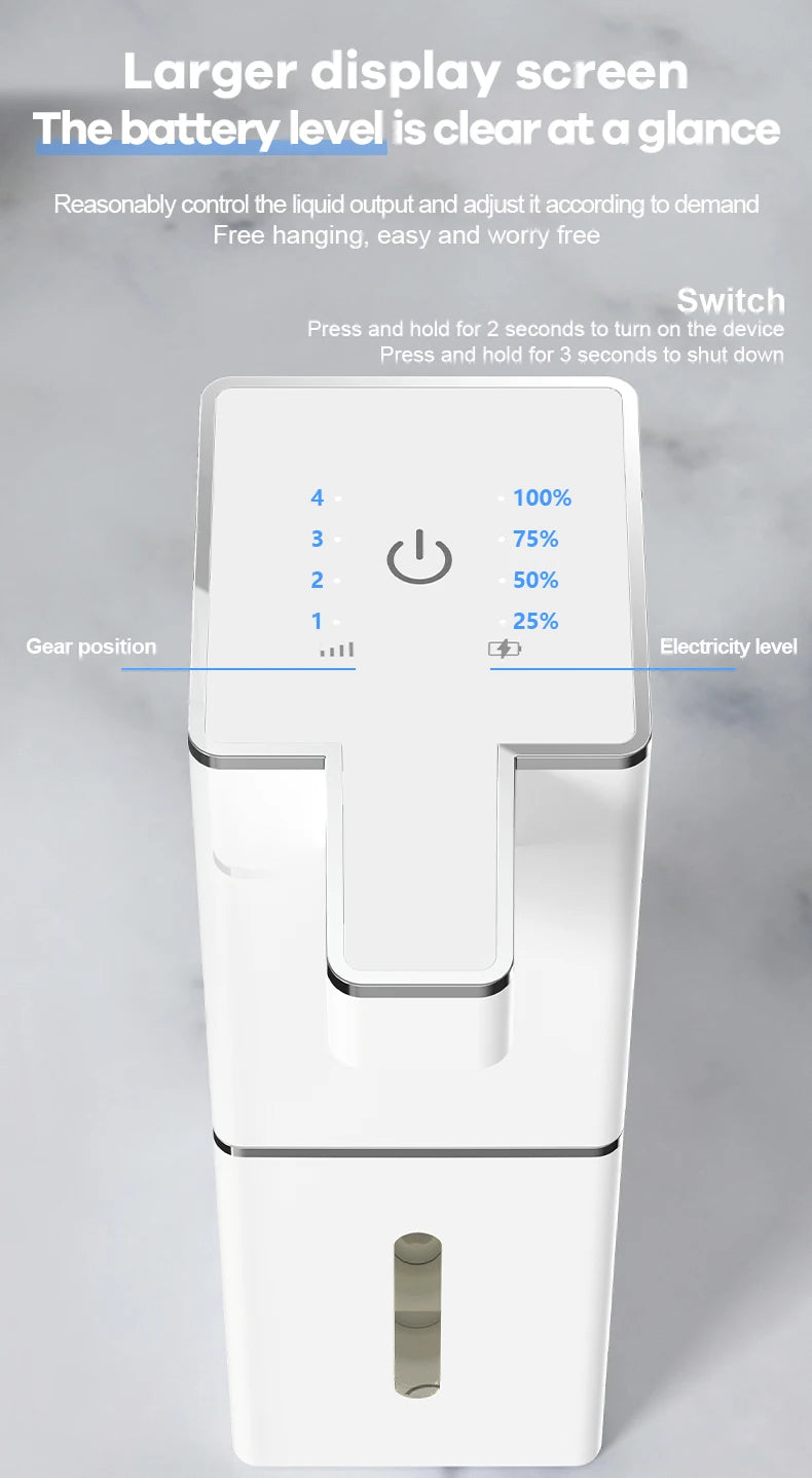 Wall Mounted Intelligent Induction Touchless Automatic Sensor Soap Dispenser Hand Cleaning Washing Machine for Kitchen Bathroom