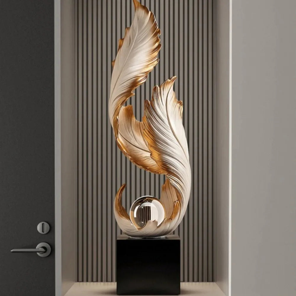 Living Room Resin Figurine Abstract Decorative Ornament Modern Room Creative Sculpture Home Decoration Valentine&