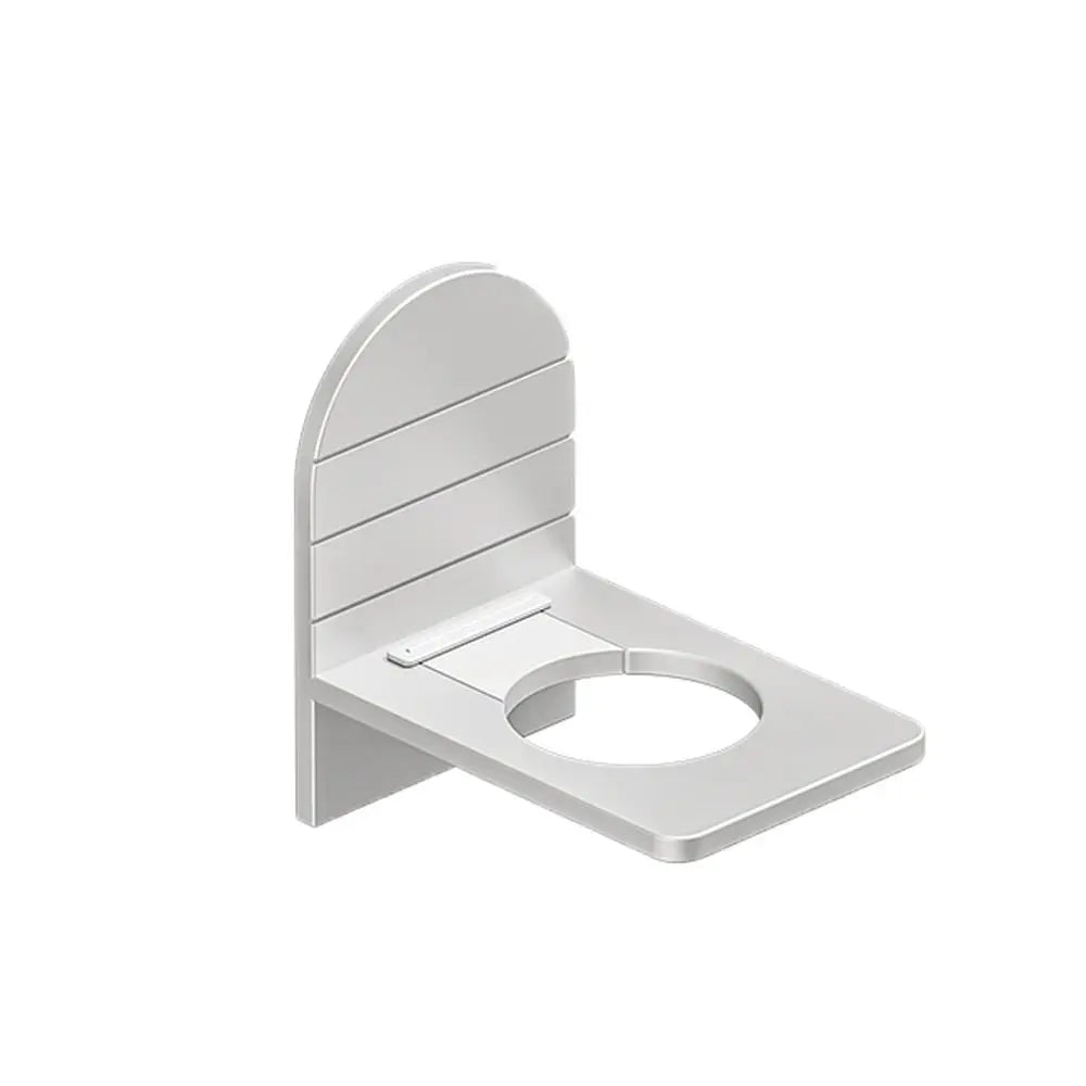 Metal Self-Adhesive Shampoo Bottle Shelf Free of Punch Shower Gel  Liquid Bottle Holder Bathroom Shelf Organizer Hook Shelves