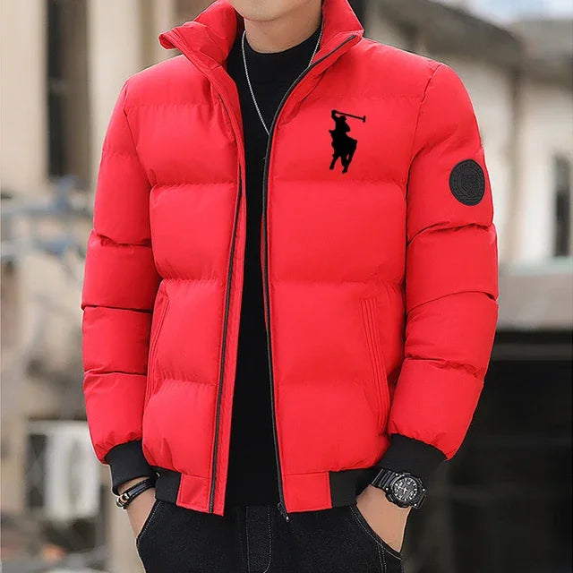 Cotton Jacket 2025 Autumn/Winter Fashion Zipper outdoor Fishing jacket Windproof Casual cotton Jacket M-5XL Men&