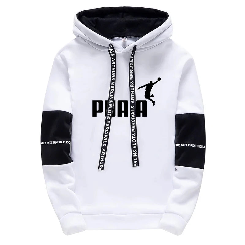 Hot Sales Mens Tracksuit Print Casual Sweatshirts Sportswear Single Piece Hoodie Pants Outdoors Gym Sports Jogging Mens Clothing