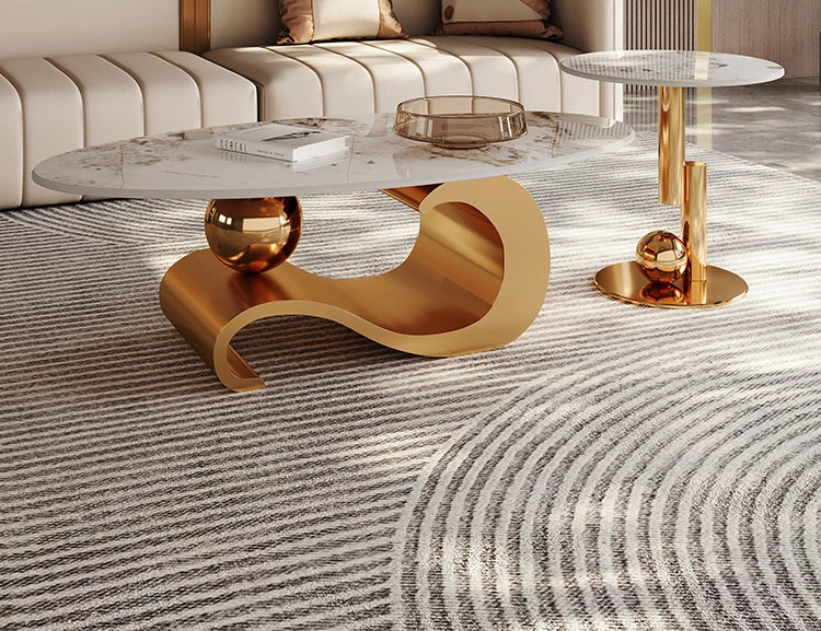 Luxury Living Room Coffee Tables Base Book Nordic Marble Coffee Table Dressing Auxiliary Designer Mesa De Centro De Sala Tables