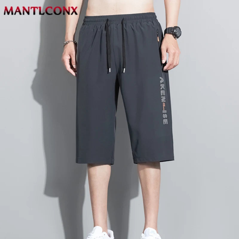 New Fashion Sports Shorts Men Breathable Quick Dry Men&