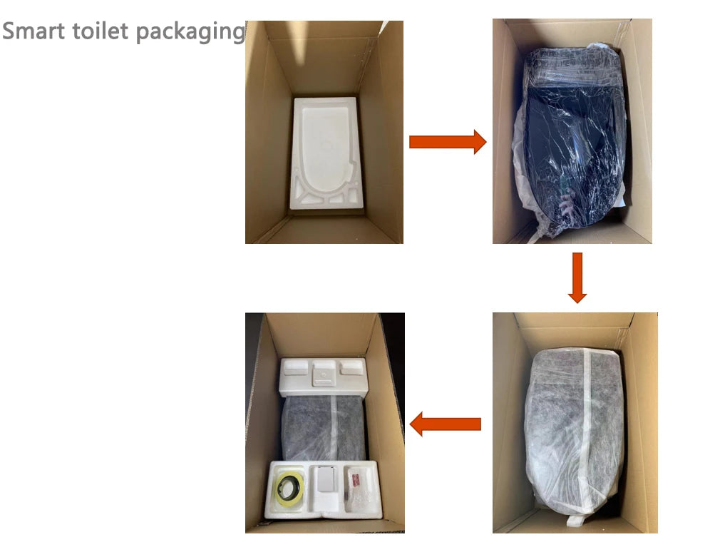 Intelligent Toilet, Wireless Remote Control, Floor Vent Intelligent Toilet, Intelligent Toilet with Cistern, Domestic Commercial