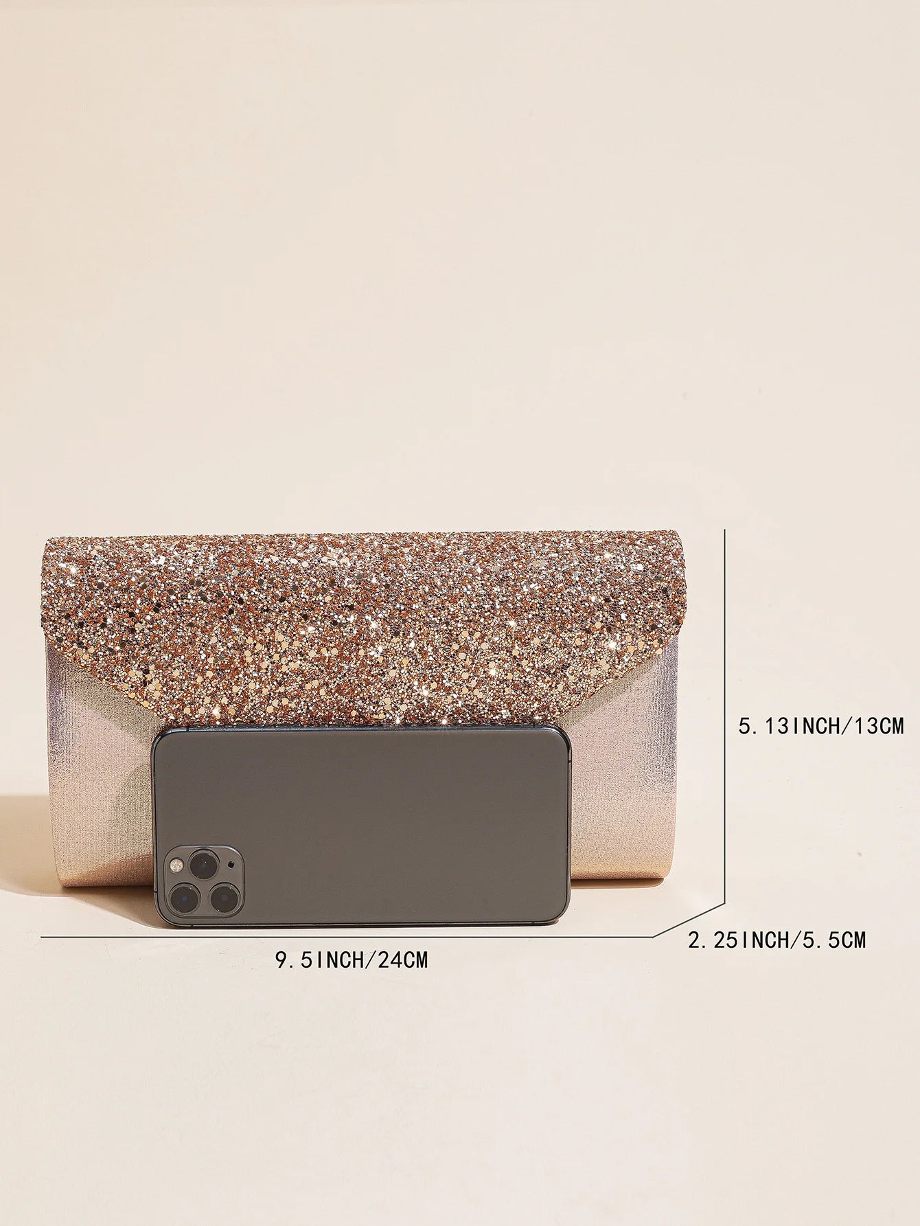 Women Evening Envelope Handbag Prom Sequin Clutch Purse chain Shoulder Cross Body Bag For Party