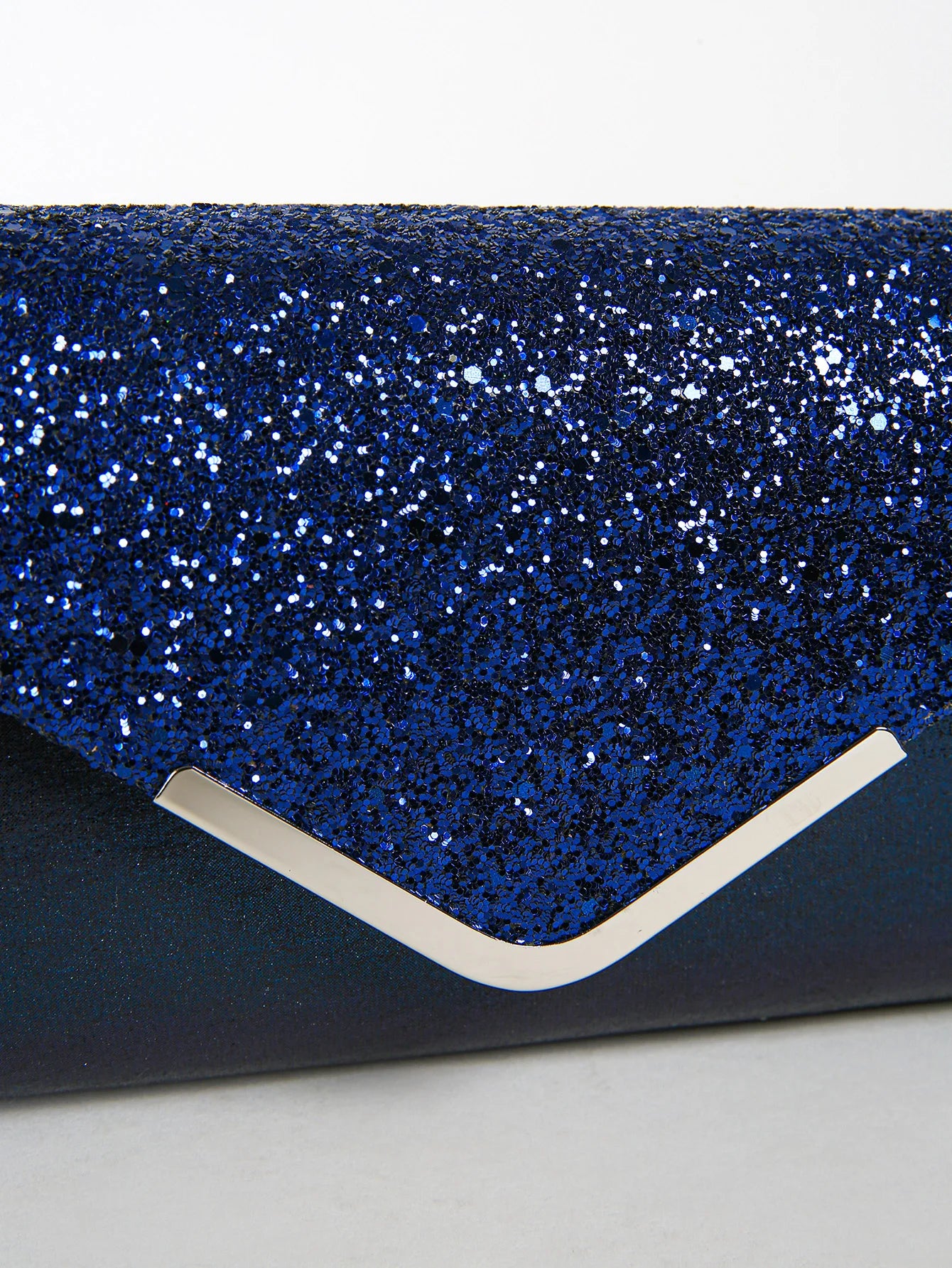 Women Evening Envelope Handbag Prom Sequin Clutch Purse chain Shoulder Cross Body Bag For Party