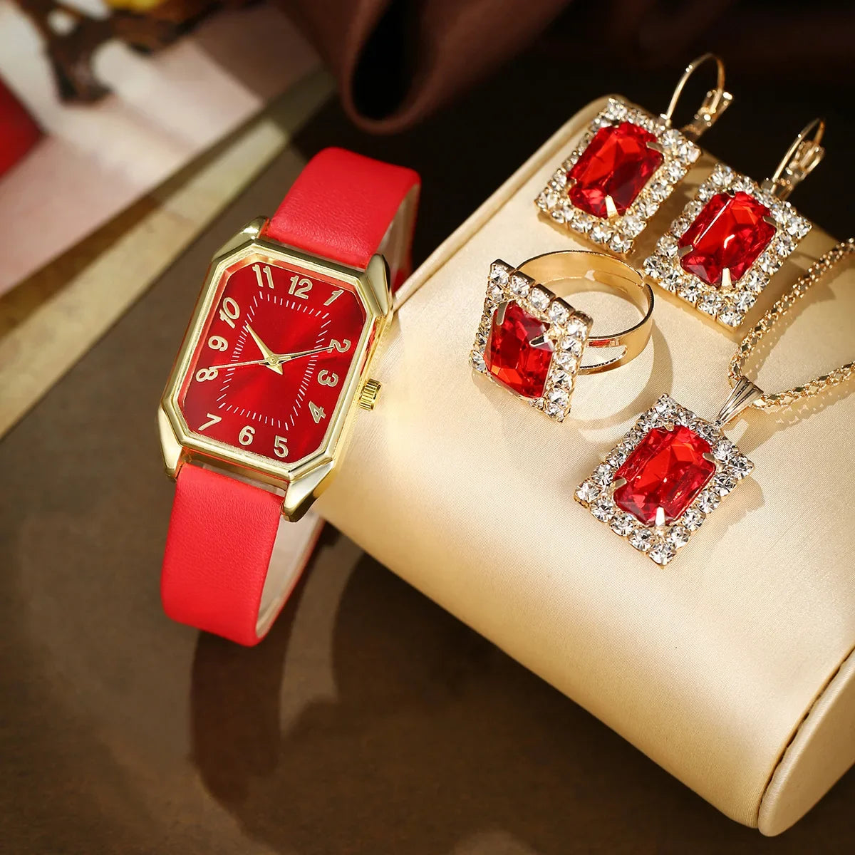 6/5/1PCS Luxury Fashion Square Women&