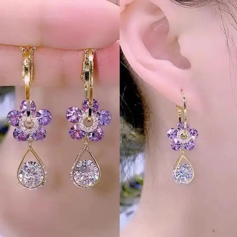 925 Silver Needle Korean Fashion Pearl Tassel Earrings For Women Jewelry 2025 Trending New Luxury Women&