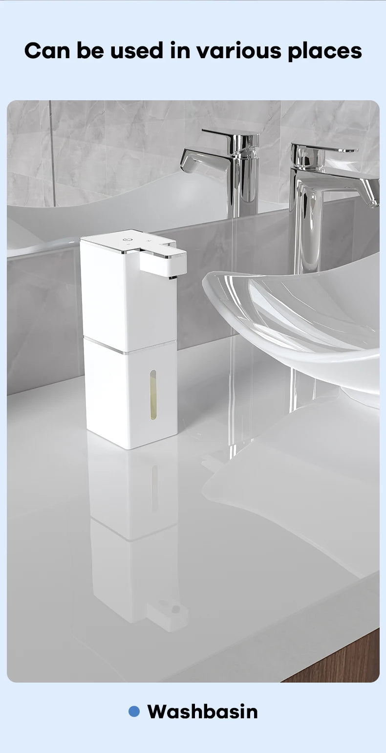 Wall Mounted Intelligent Induction Touchless Automatic Sensor Soap Dispenser Hand Cleaning Washing Machine for Kitchen Bathroom