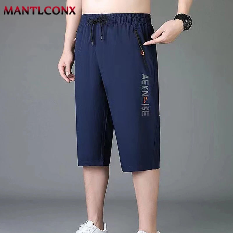 New Fashion Sports Shorts Men Breathable Quick Dry Men&
