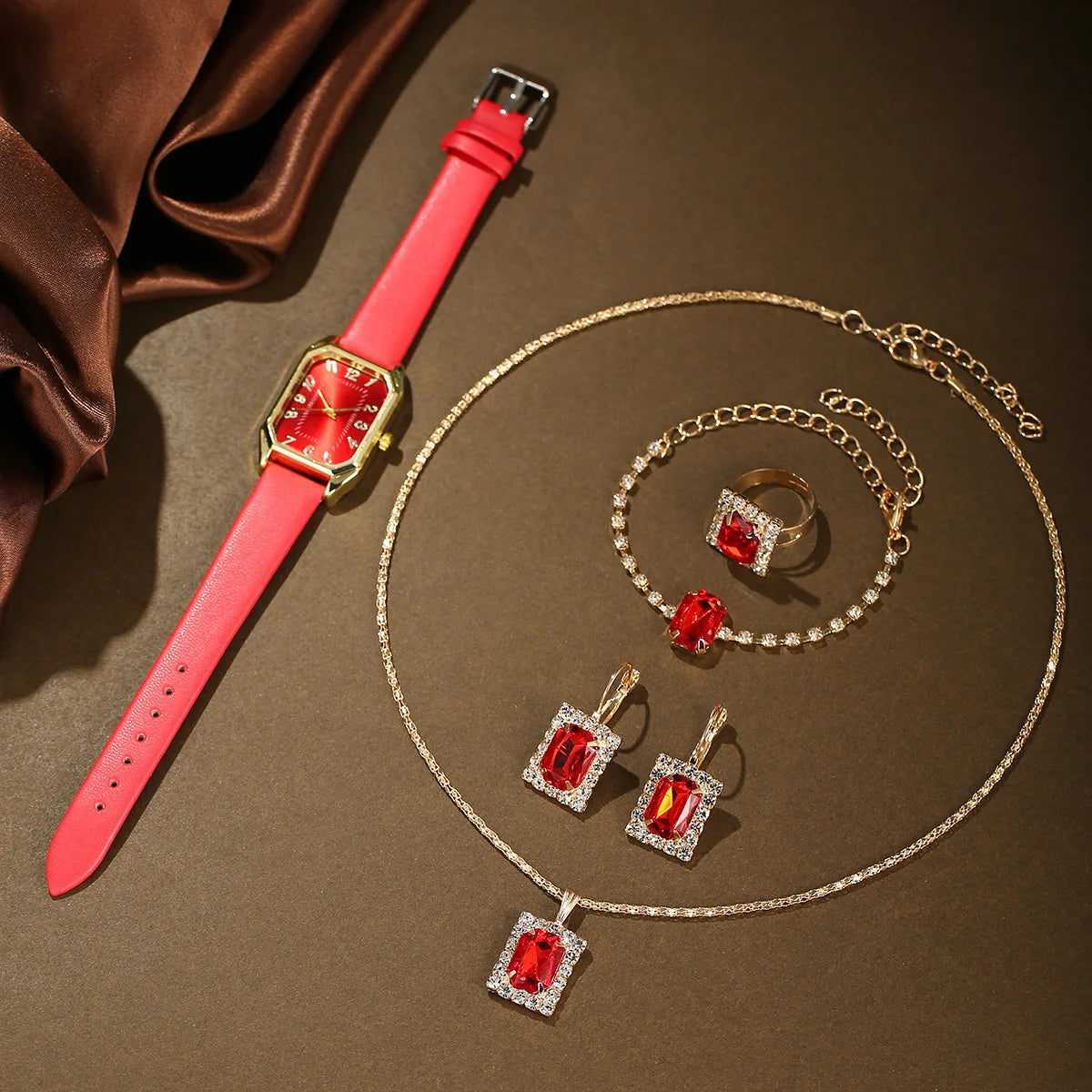 6/5/1PCS Luxury Fashion Square Women&