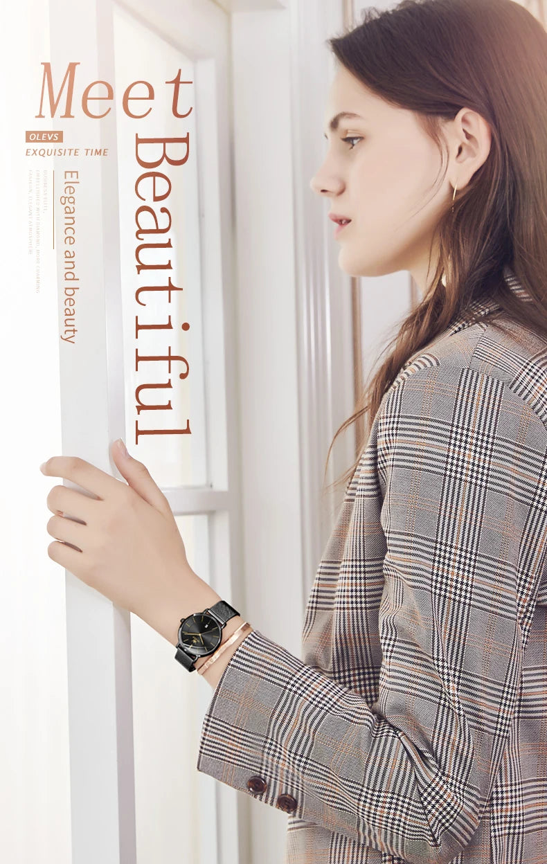 OLEVS classic minimalist ladies&