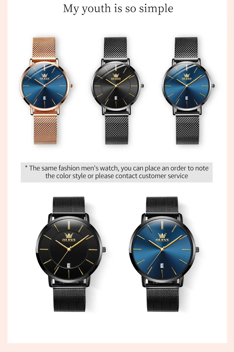OLEVS classic minimalist ladies&