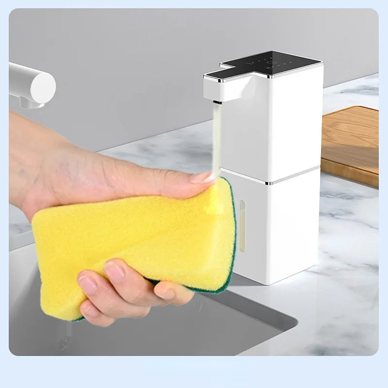 Wall Mounted Intelligent Induction Touchless Automatic Sensor Soap Dispenser Hand Cleaning Washing Machine for Kitchen Bathroom