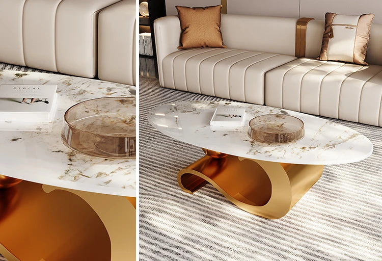 Luxury Living Room Coffee Tables Base Book Nordic Marble Coffee Table Dressing Auxiliary Designer Mesa De Centro De Sala Tables