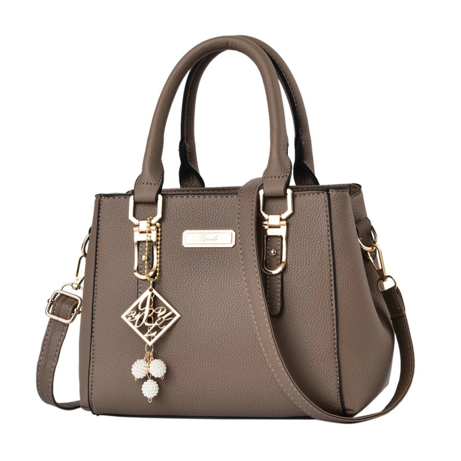 Large Capacity Leather Messenger Handbag Fashion Women&
