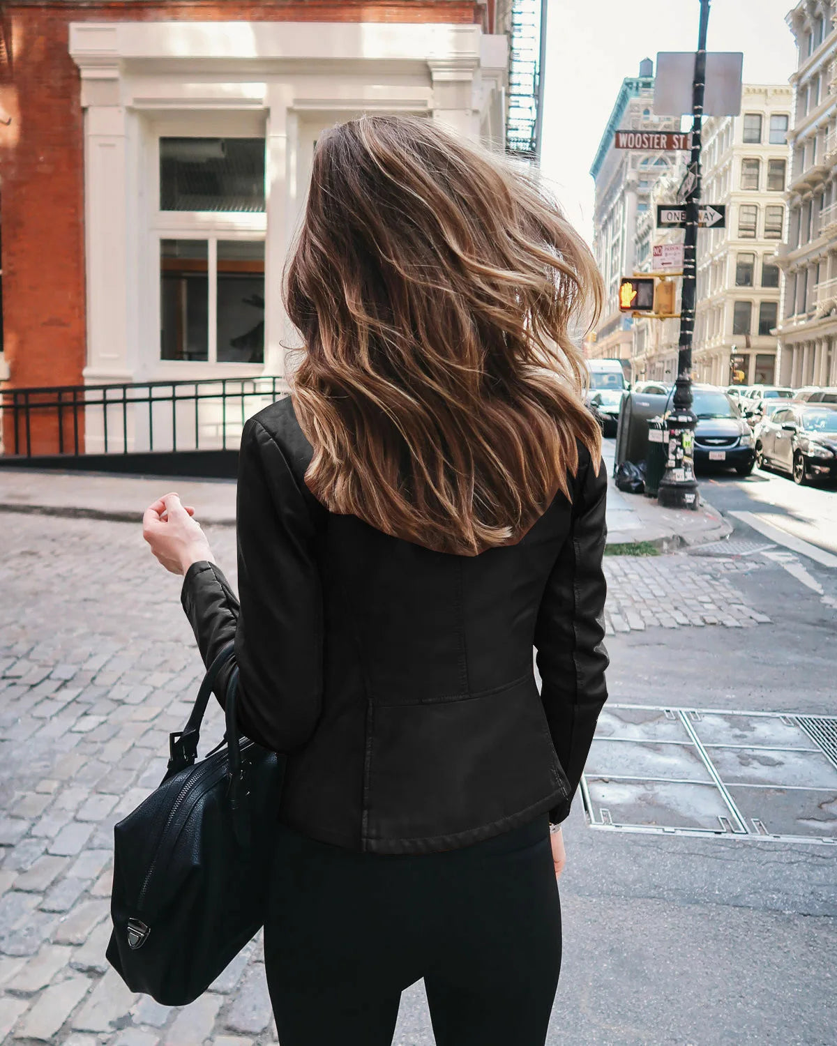 2025 Women Bike Coat PU Leather Outwear Zipper Outfit Autumn Winter Wome Fashion Short Thin Female Jacket