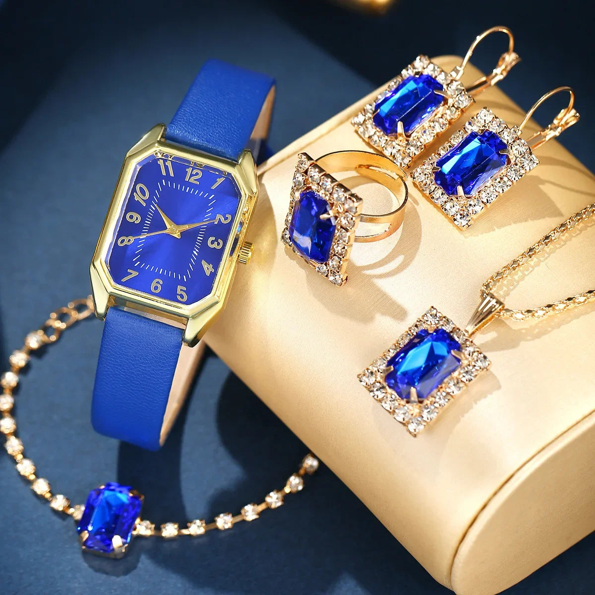 6/5/1PCS Luxury Fashion Square Women&
