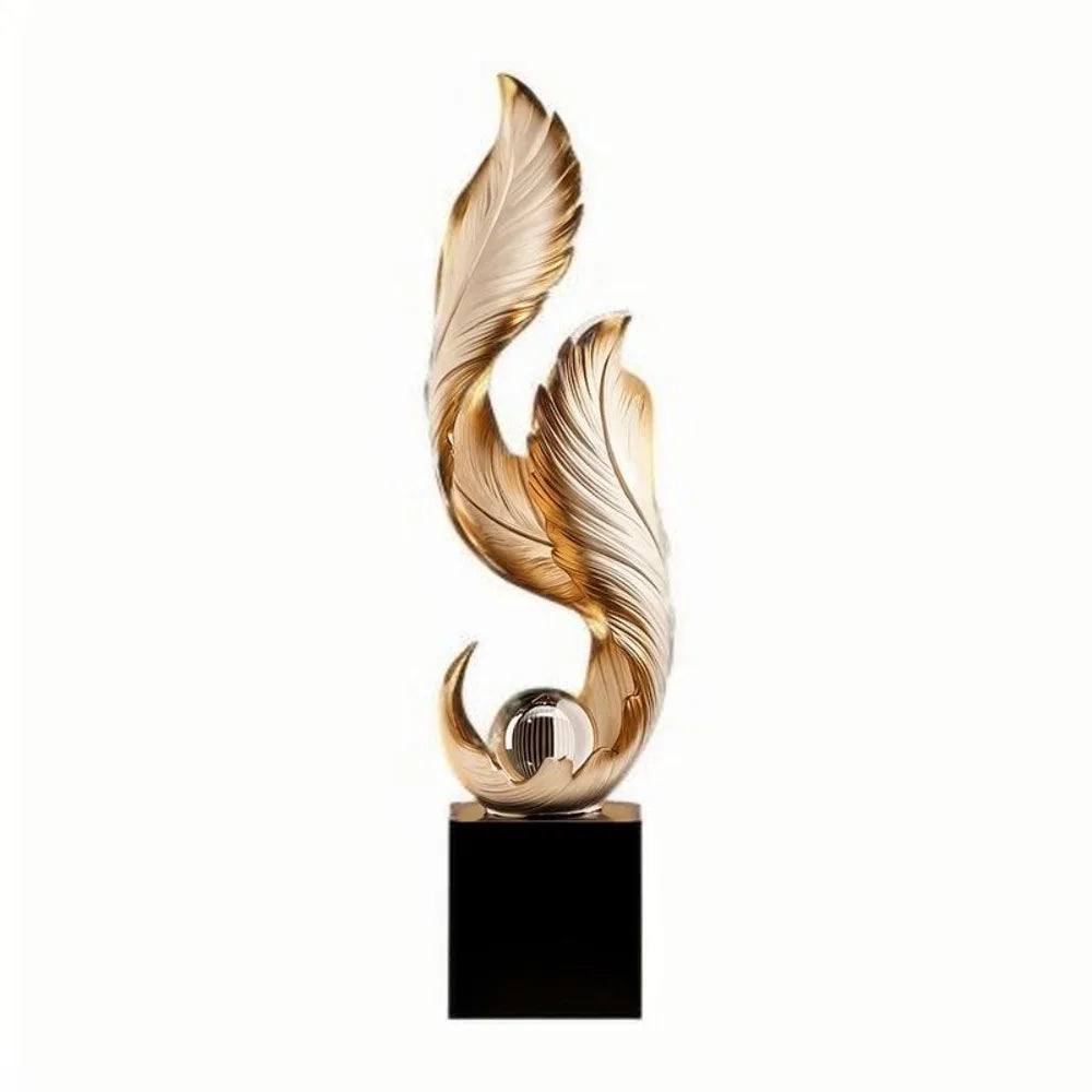 Living Room Resin Figurine Abstract Decorative Ornament Modern Room Creative Sculpture Home Decoration Valentine&