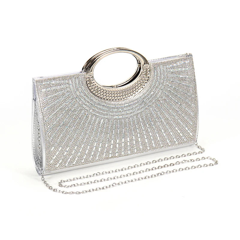 Elegant Sparkling Rhinestone Sequin Women&