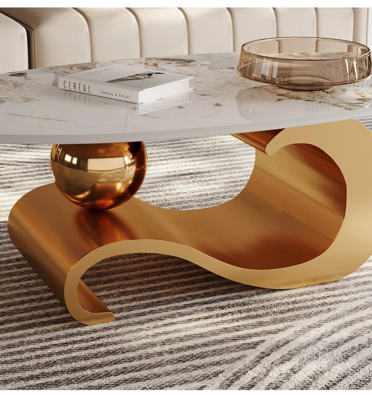 Luxury Living Room Coffee Tables Base Book Nordic Marble Coffee Table Dressing Auxiliary Designer Mesa De Centro De Sala Tables