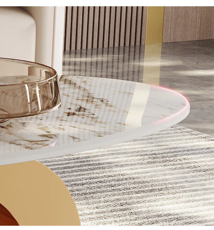 Luxury Living Room Coffee Tables Base Book Nordic Marble Coffee Table Dressing Auxiliary Designer Mesa De Centro De Sala Tables