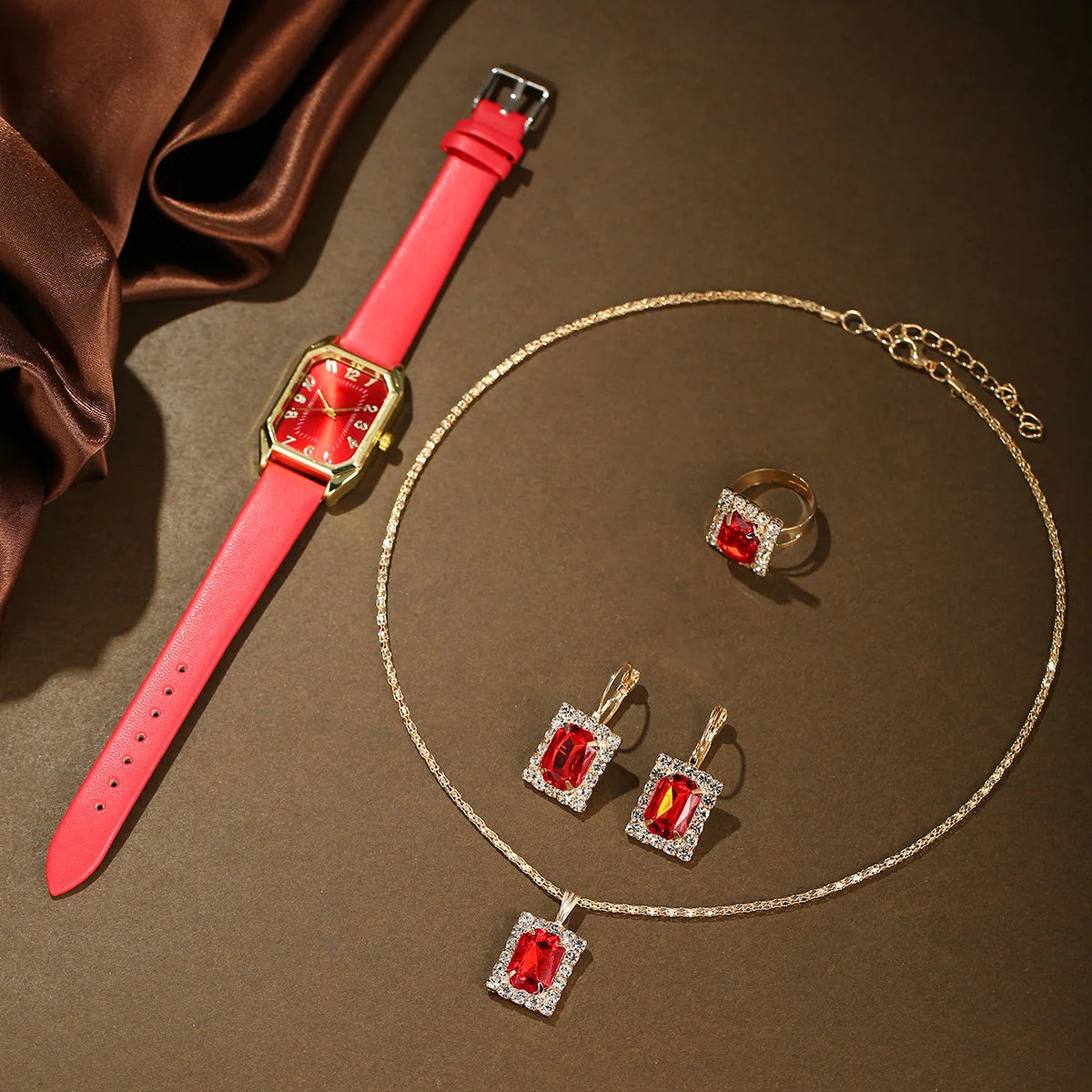 6/5/1PCS Luxury Fashion Square Women&