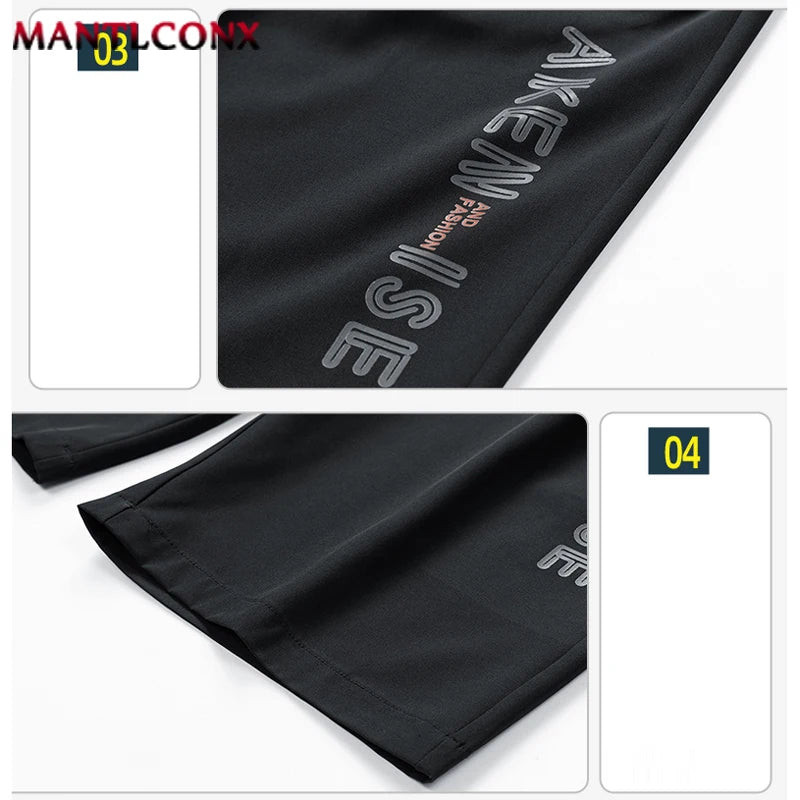 New Fashion Sports Shorts Men Breathable Quick Dry Men&