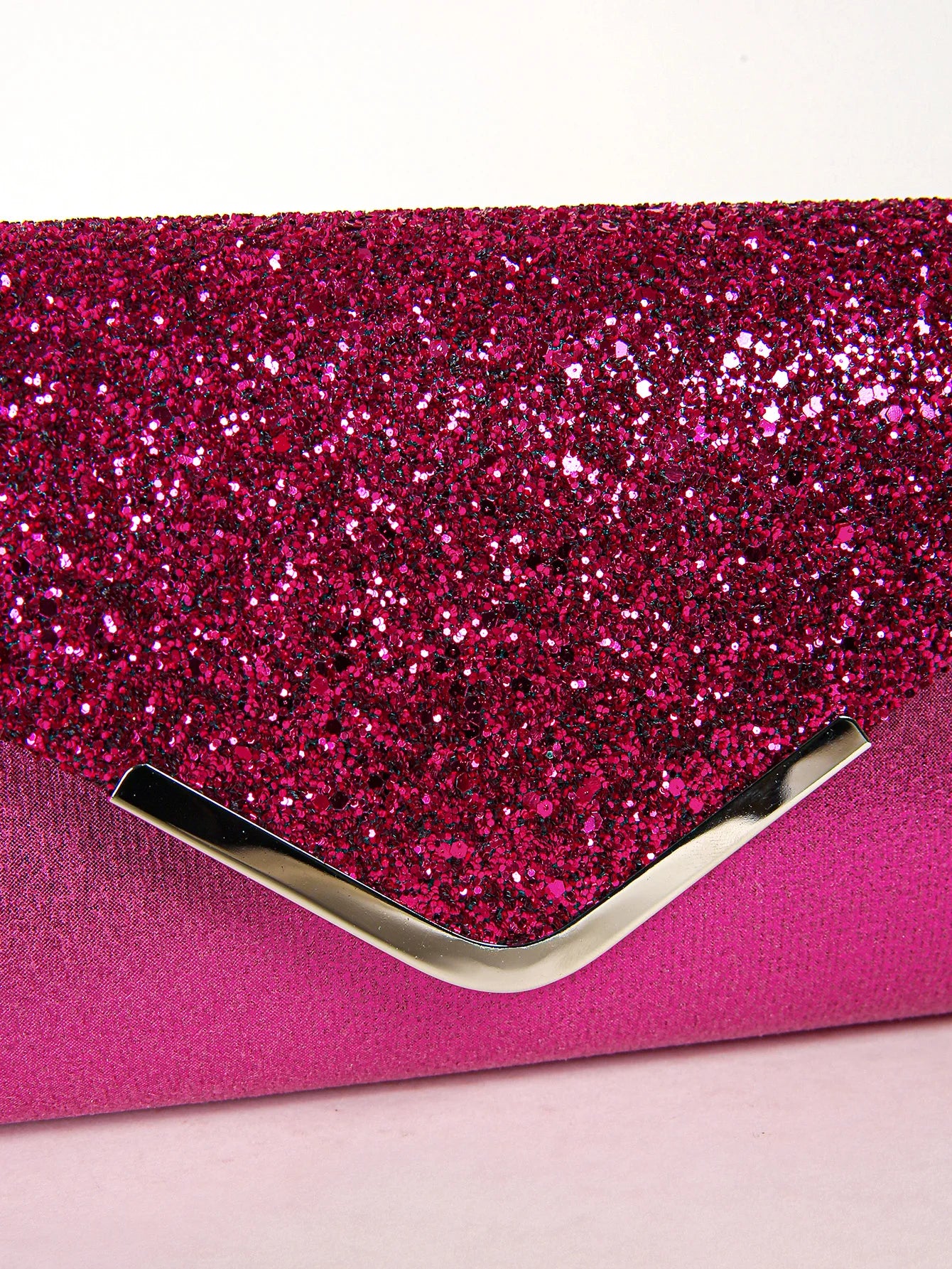 Women Evening Envelope Handbag Prom Sequin Clutch Purse chain Shoulder Cross Body Bag For Party