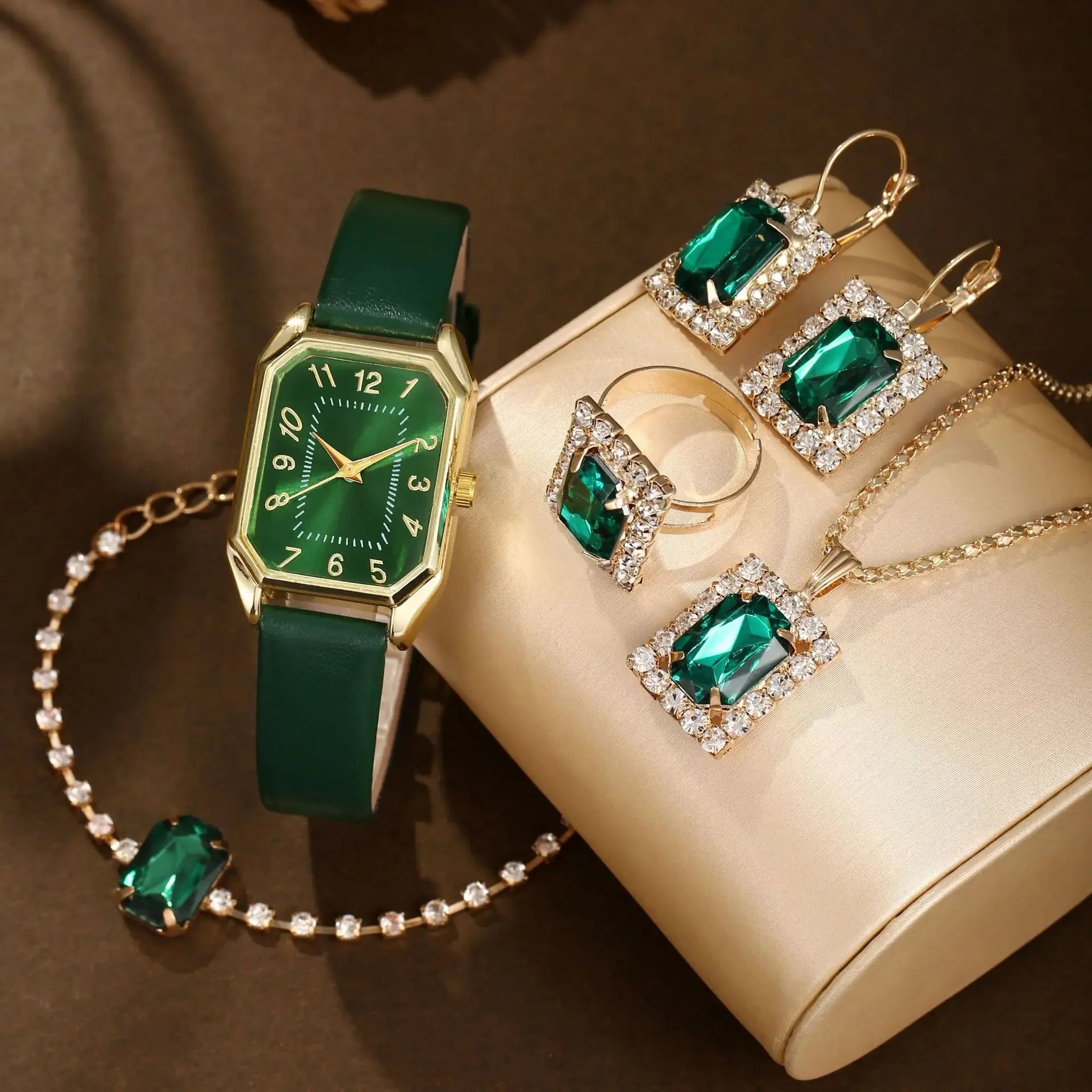 6/5/1PCS Luxury Fashion Square Women&